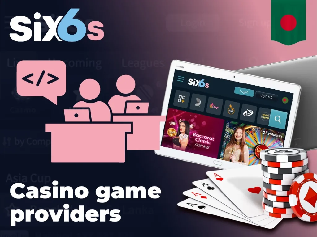 List of the most popular providers with which the casino cooperates and description of some games