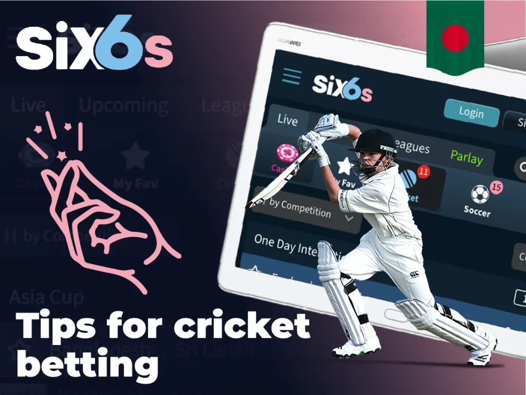 Tips from our team of professionals for cricket betting beginners
